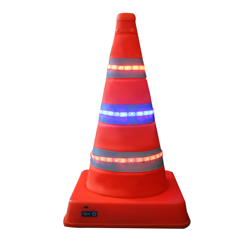 Telescopic Road Cone TypeAnti-intrusion Warning Road Cone Ring-